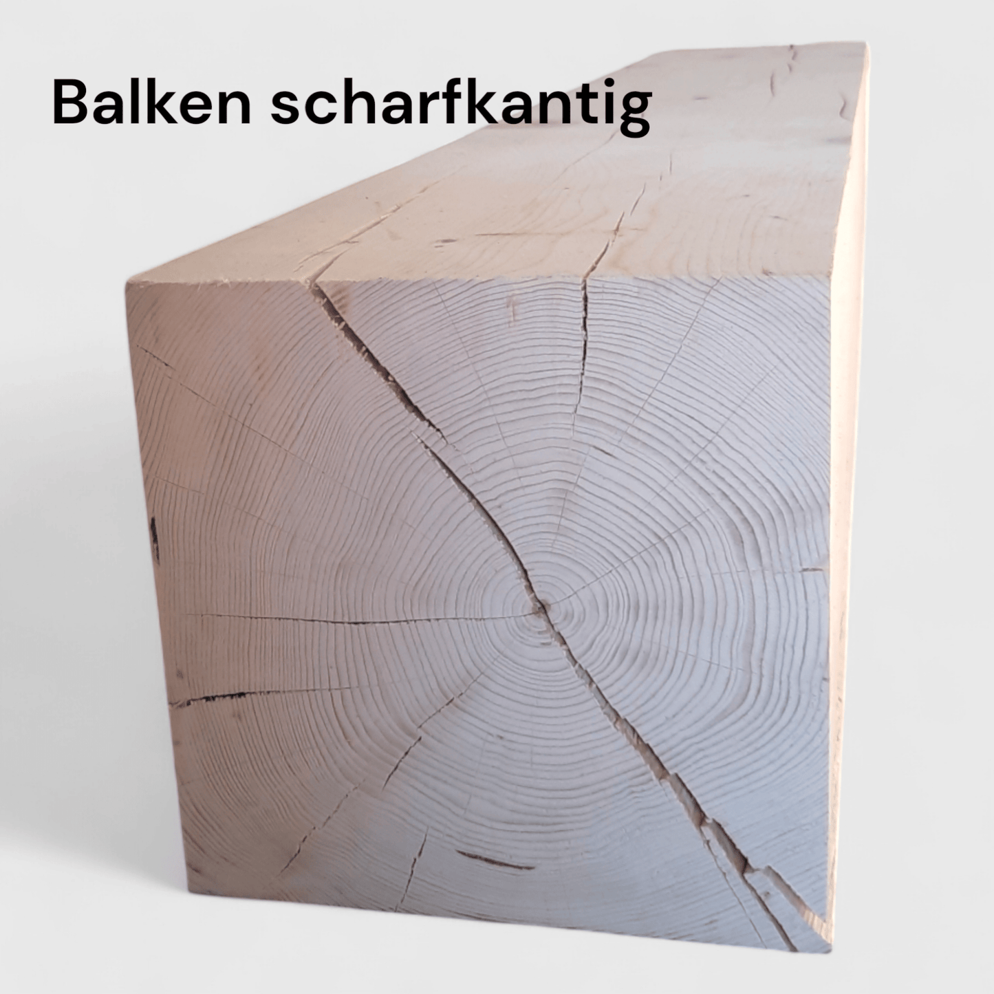Balkenbank - stilvoller Holz - Sitzblock für Erwachsene (Indoor) - stammschneiderei