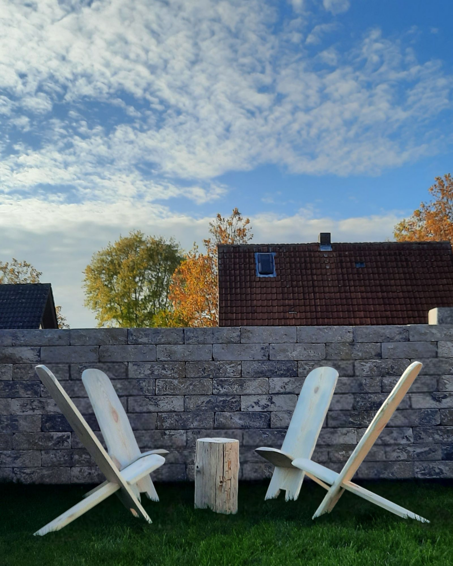 Wikingerstuhl (für Erwachsene) – Abenteuerlicher Sitzkomfort im rustikalen Design!