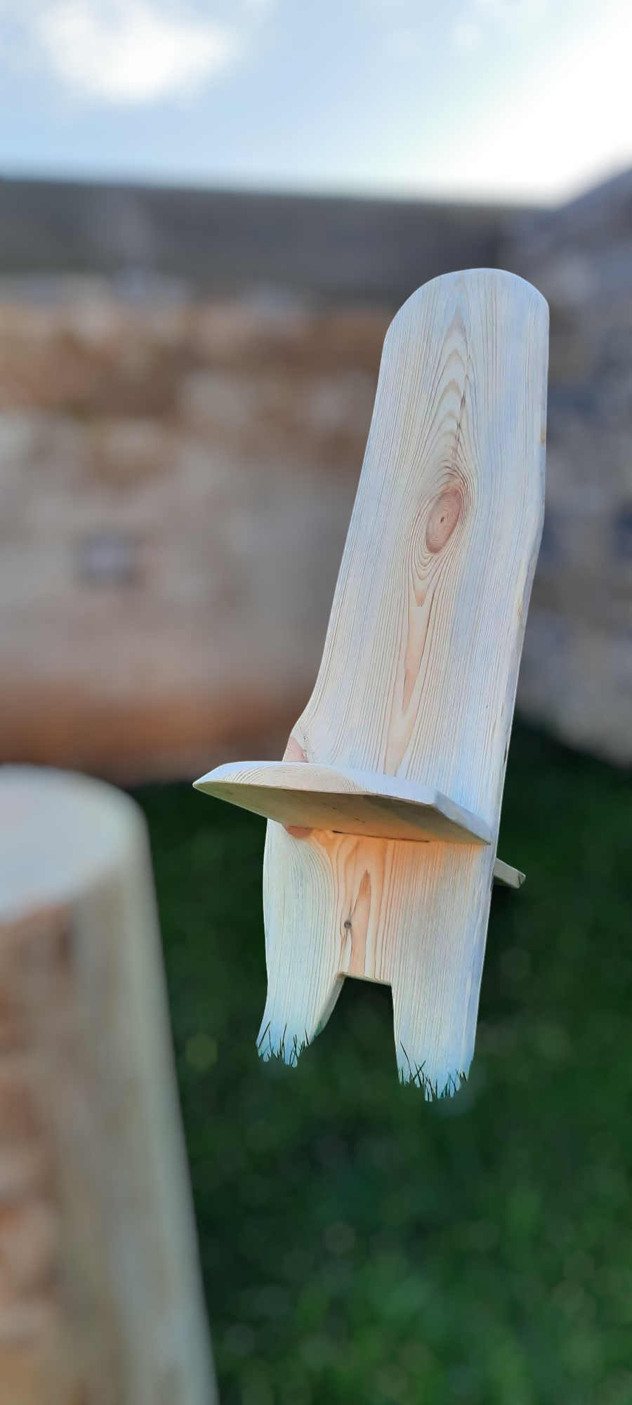 Wikingerstuhl (für Erwachsene) – Abenteuerlicher Sitzkomfort im rustikalen Design!