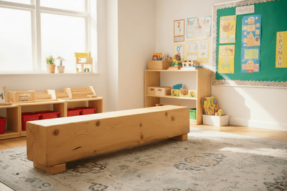 Kinder - Balkenbank - stammschneiderei