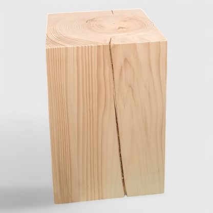 Holzblock - Hocker, Beistelltisch, Dekoelement