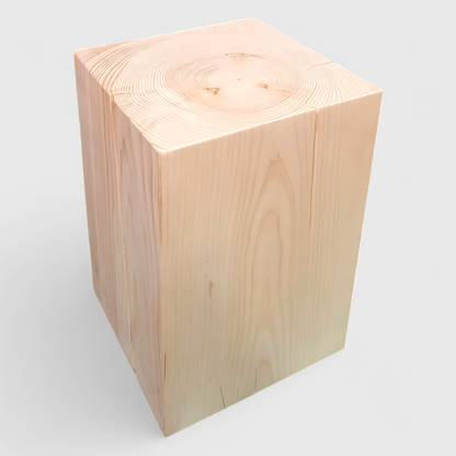 Holzblock - Hocker, Beistelltisch, Dekoelement