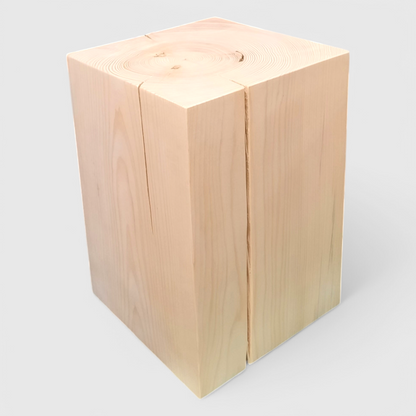 Holzblock - Hocker, Beistelltisch, Dekoelement