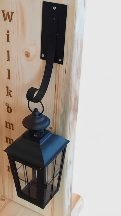 Adventsstehle, Holzaufsteller aus Eiche in moderner Form